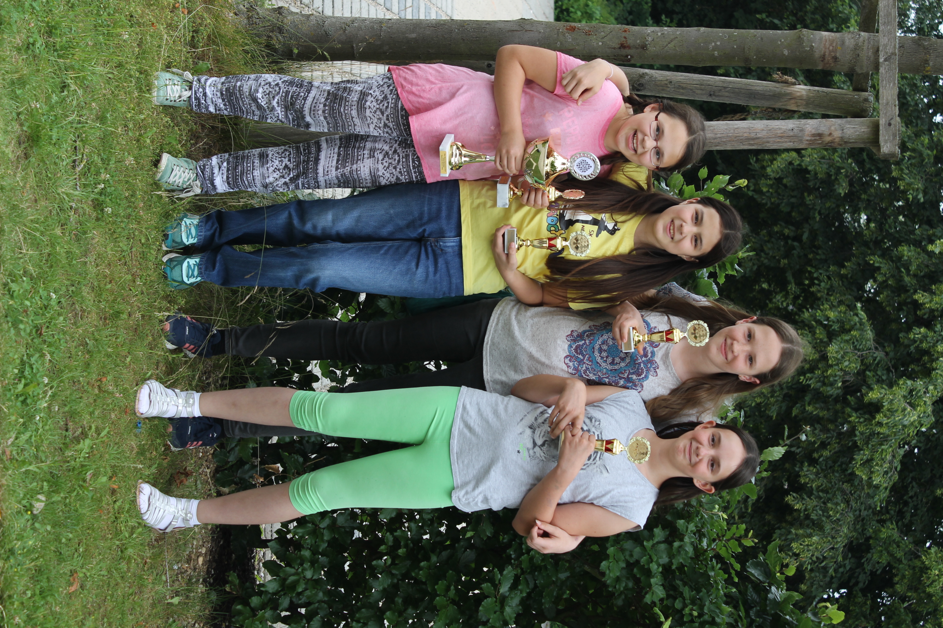 So sehen Siegerinnen aus!